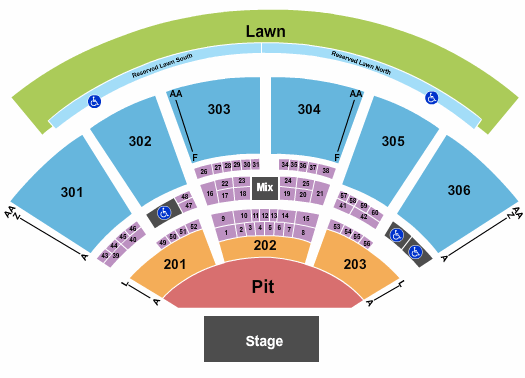Utah First Credit Union Amphitheatre Suicideboys Seating Chart